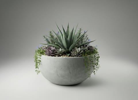 Cava L — concrete planter