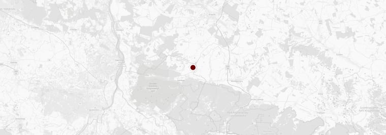 Map showing Karkówka 64, Zaklików, Poland