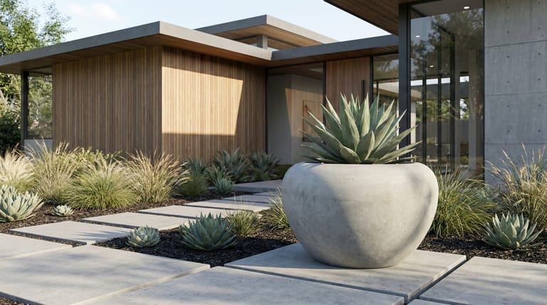 Vasela — concrete planter